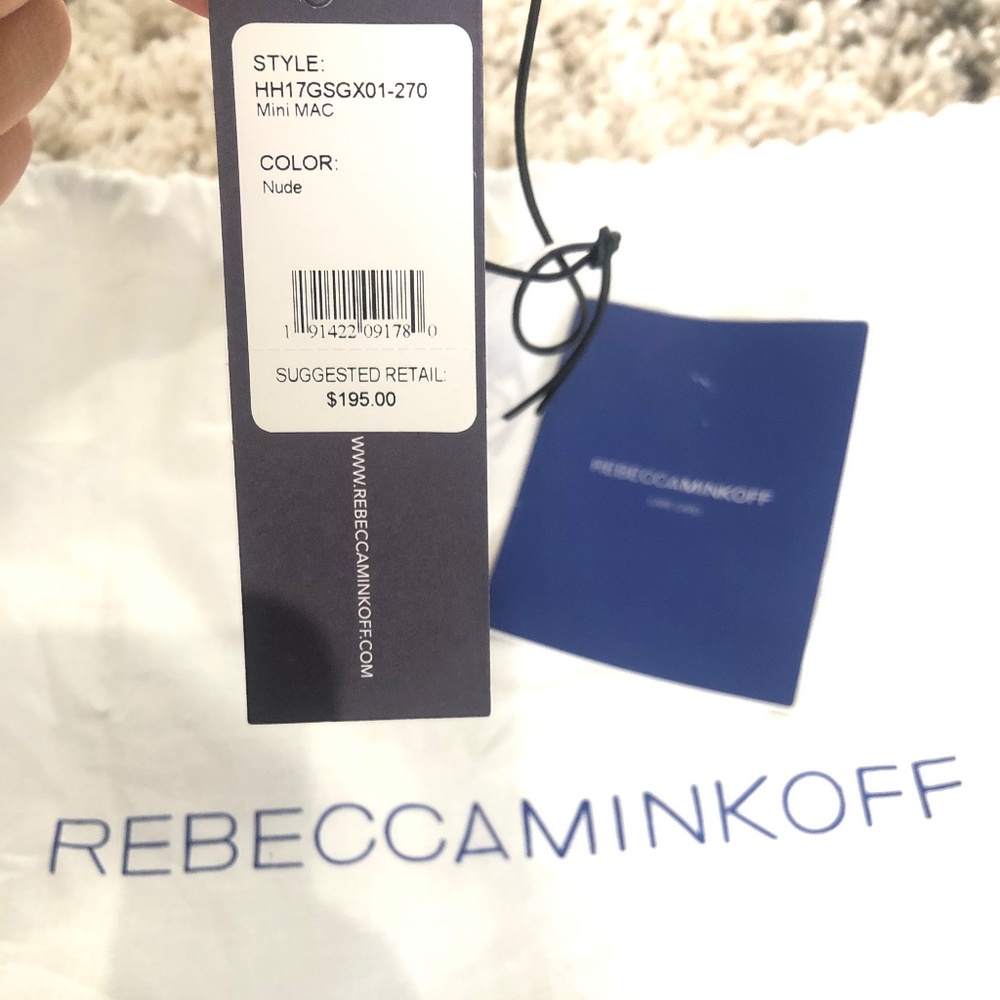 Rebecca Minkoff MiniMac nude leather crossbody - Picture 4 of 4
